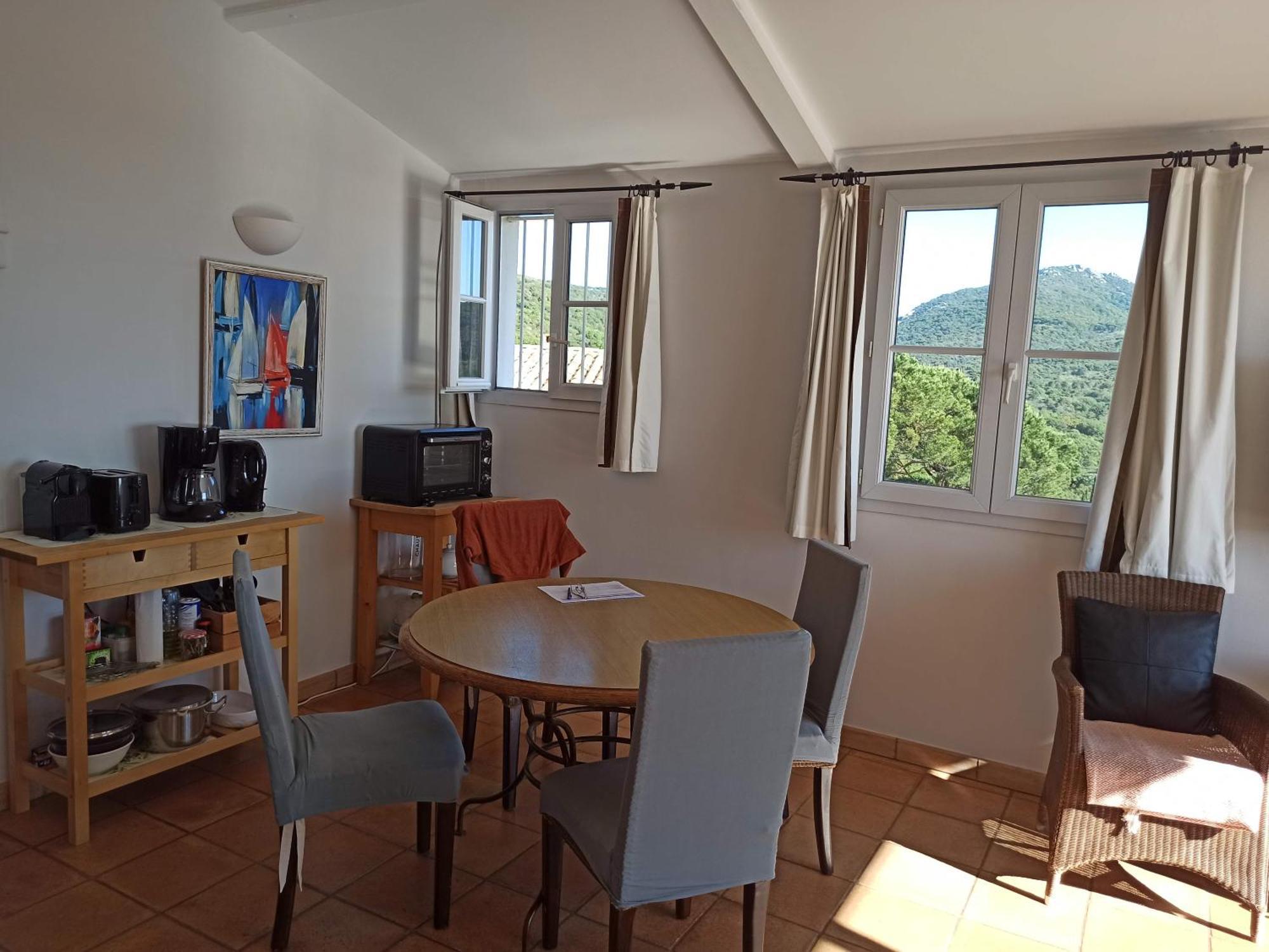 Apartamento Les Restanques, Bastides Vue Golfe Saint Tropez Grimaud Exterior foto