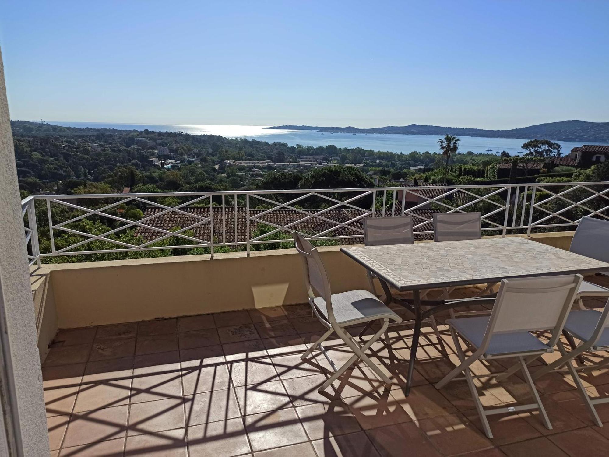 Apartamento Les Restanques, Bastides Vue Golfe Saint Tropez Grimaud Exterior foto